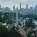 2011:  Cross over Skyline of Sydney, AUSTRALIA
